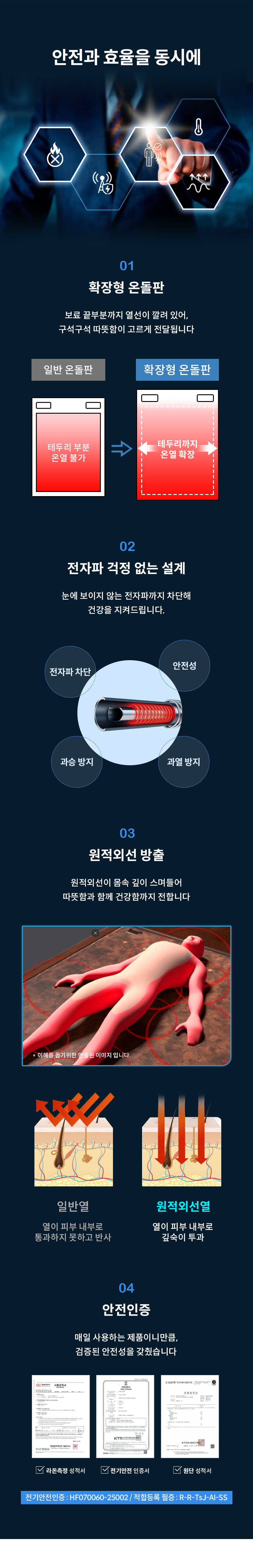 AI가 알아서 꺼주는 인체감지 3중(황토 옥 숯) 온돌쇼파 GC612 상세 이미지 11